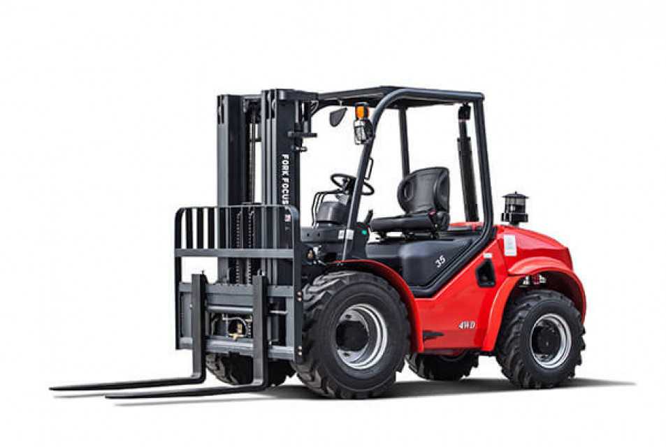 FORK FOCUS 4WD Rough Terrian Forklift - Powerful All-Terrain Solution