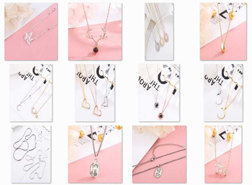 Brand Jewelry Style Fashion S925 Necklace Set