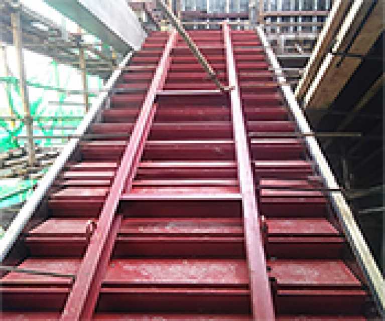 The Stairs Mould: Efficient Construction Solution