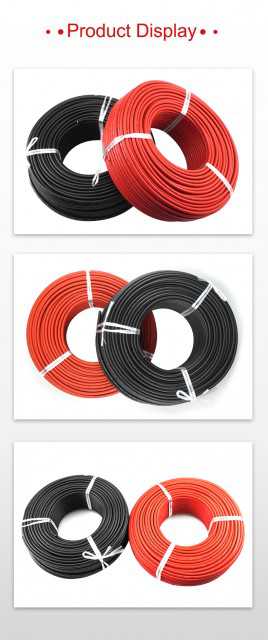 H1z2z2-K 6mm Solar Dc Cable For Solar Pv Tinned Copper Conductor