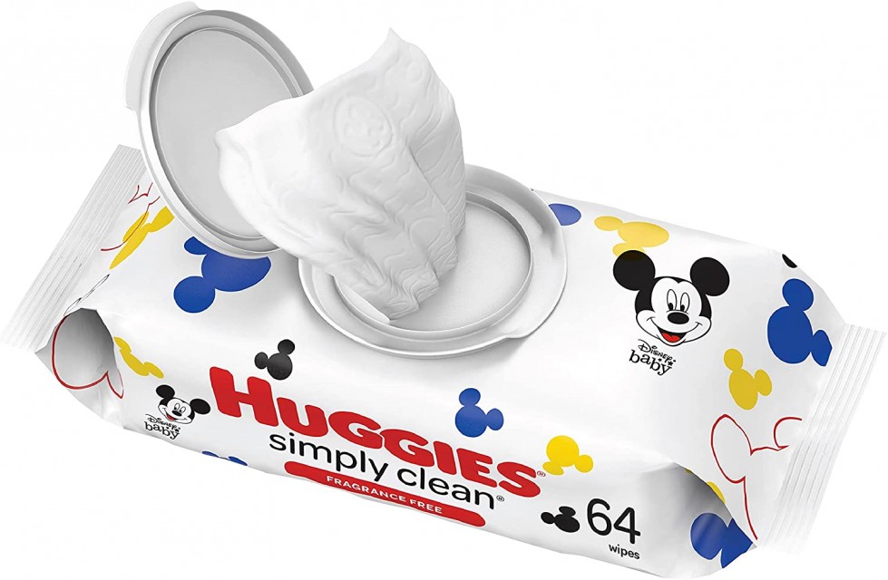 Huggies Simply Clean Fragrance-Free Baby Diaper Wipes