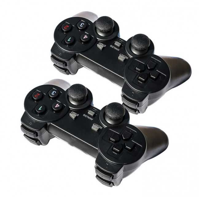 2.4GHz Wireless Dual Gamepad with Dual Vibration for TV and Computer Gaming
