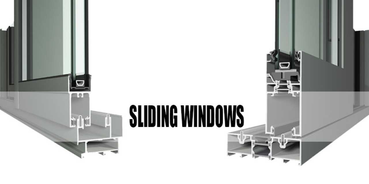 Easy openning Aluminum Alloy sliding window