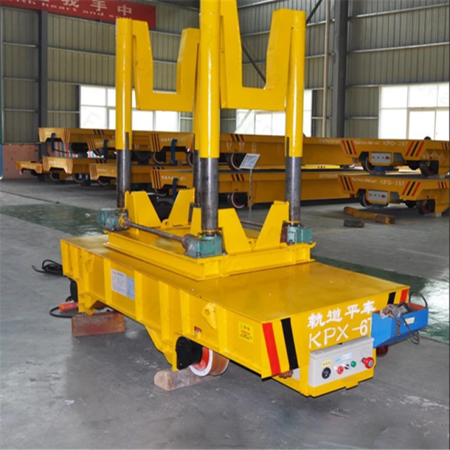 Molten Iron Casting Rail Ladle Transfer Car With High Temperature Resistant
