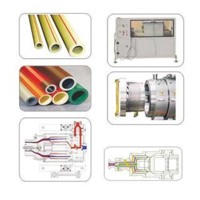PE Silicon Core Pine Pipe Prodction Line