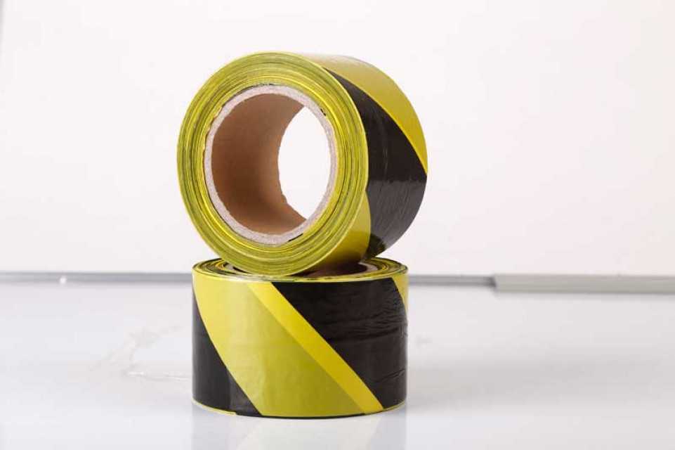 PE adhesive safety caution tape