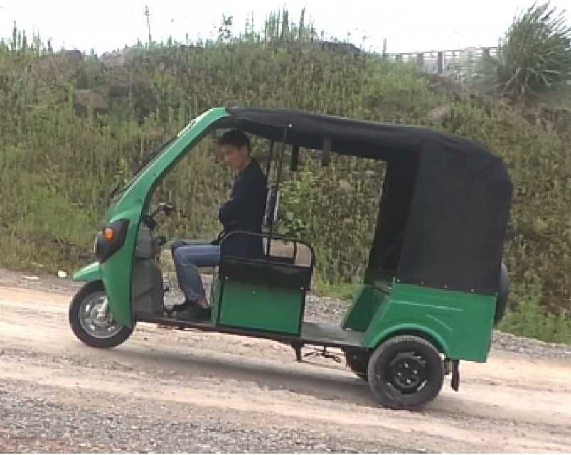 Electric passenger tricycle-Bajaj