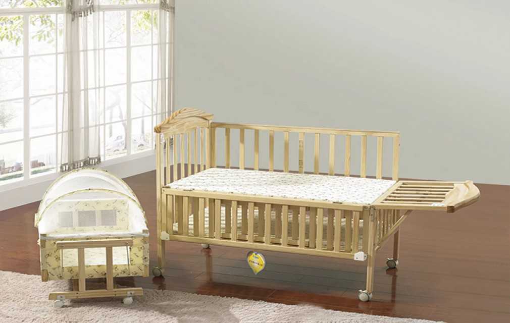 Baby cots, baby cribs, solid wood beds