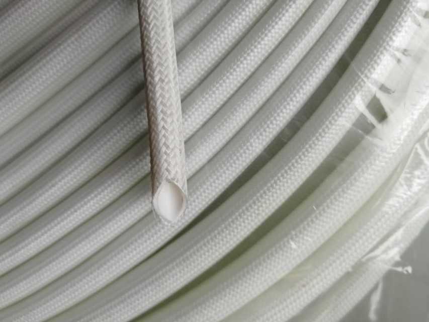 High-Temperature Insulation - Silicone Rubber Fiberglass Sleeving