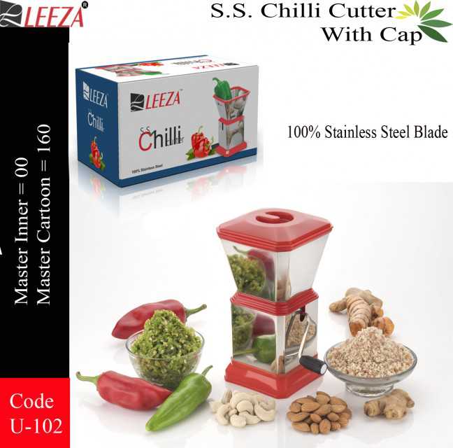 Stainless Steel Chili Cutter With Cap