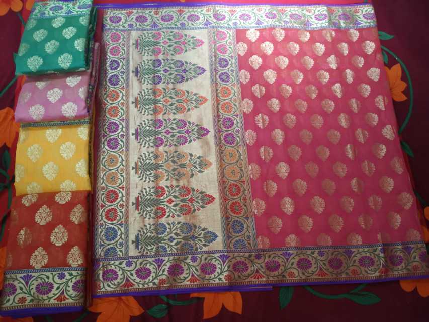 Handloom Banarasi Fancy Saree - Exquisite Designs, Wholesale Rates