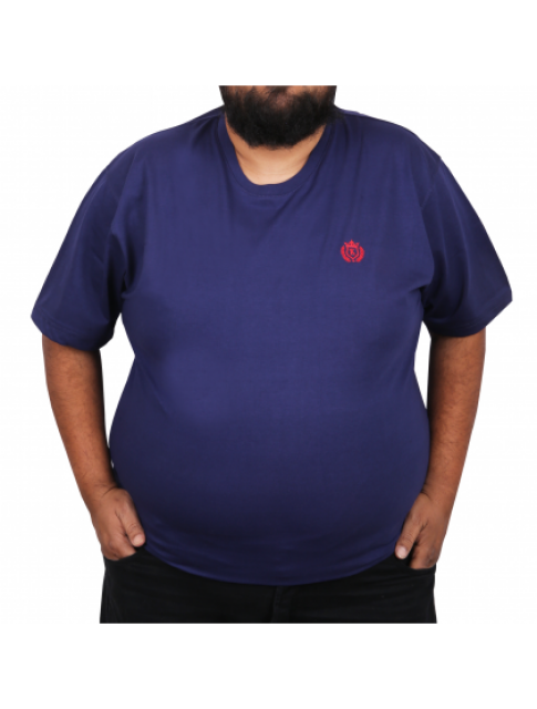 Extended size round neck