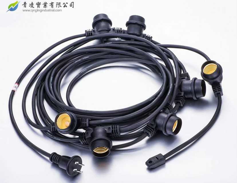High quality farm light extension power cord cable