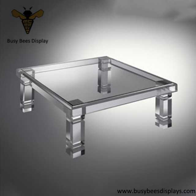 Acrylic square table