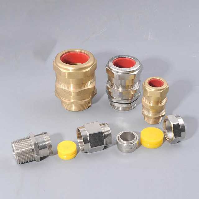 Ex Standard Brass Cable Gland QW6 Series