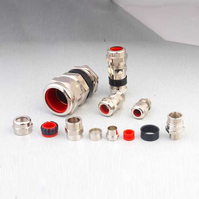 Explosion-Proof Brass Double Sealed Cable Gland
