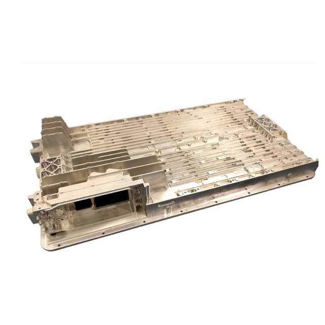 Aluminum large filter cavity CNC product use for communication