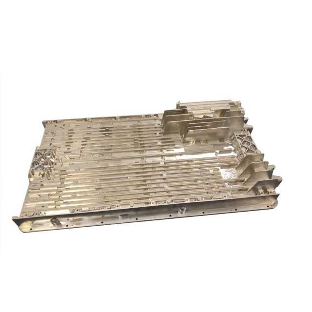 Aluminum large filter cavity CNC product use for communication