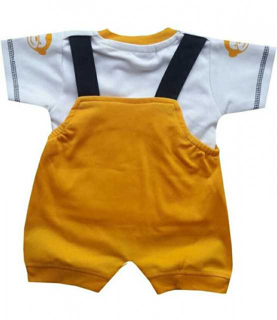 Colorful Cotton Baby Dungarees