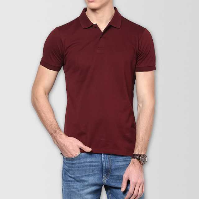 OEM / New Developments of Fashionable Solid Polo Shirts Short Sleeve