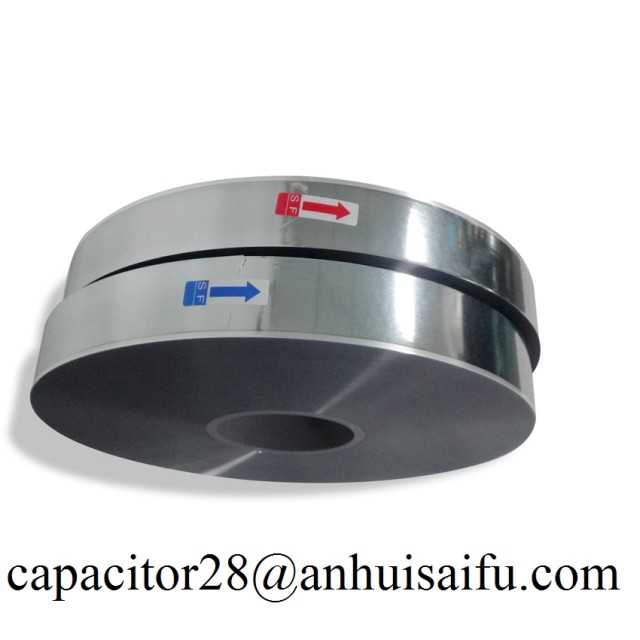 Metallized polypropylene plastic film 14um for capacitors