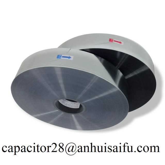 Metallized Polyester film for capacitor use