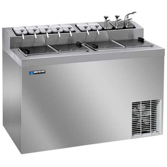 Master-Bilt FLR-80SE Stainless Steel Ice Cream Dipping Cabinet - Efficient B2B Cooling Solution