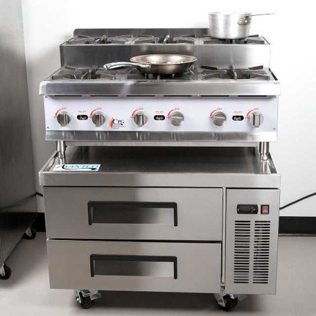 36" Gas Countertop Step-Up Range For Efficient Cooking Performance