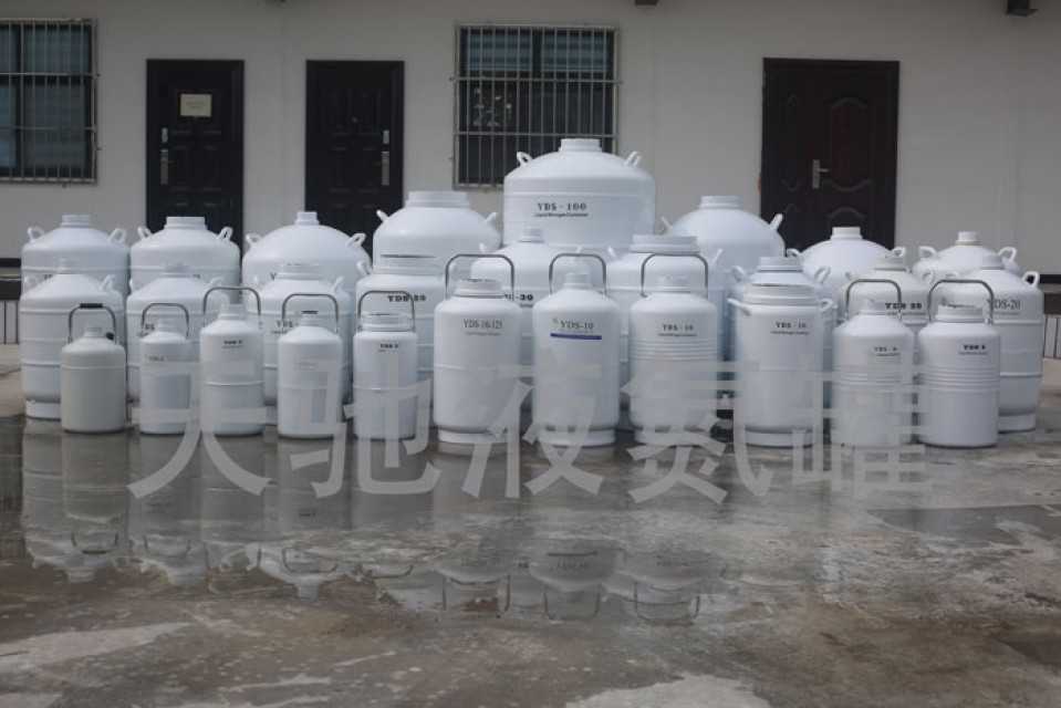 Tianchi Farm 100L Liquid Nitrogen Container - Durable, Insulated Storage Solution