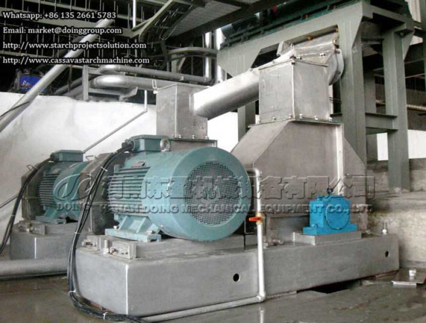 Cassava milling machine in cassava starch production line