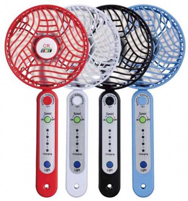 Portable Rechargeable USB Fan - Efficient Cooling Solutions CRPF-401