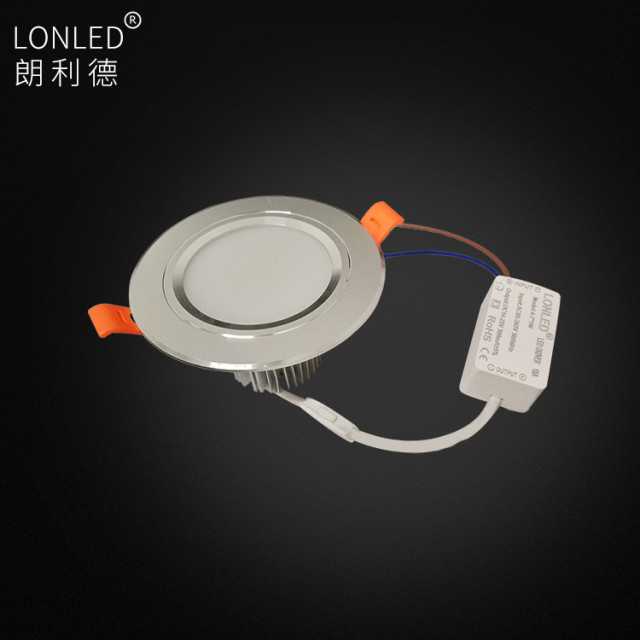 Chinese Supplier Recessed LED Downlight Aluminum Case --Lonled