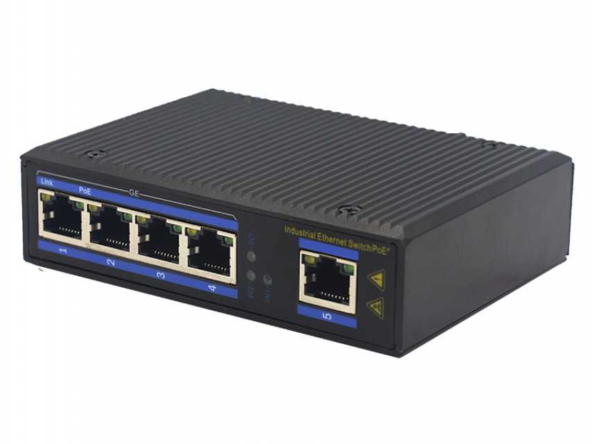 Gigabit 5-port Industrial-grade Ethernet Switch