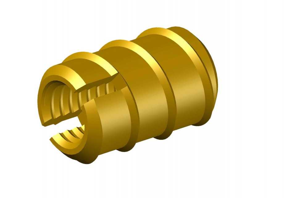 Brass Wood Insert Nut - Reliable Fastening Solution