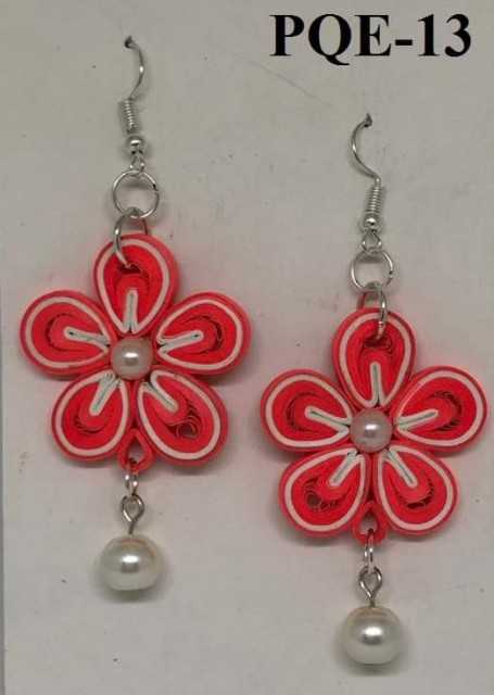 Artful Paper Quilling Earrings: Unique Handcrafted Accessories