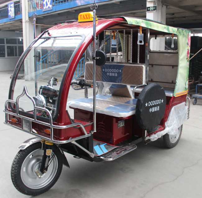 Electric Rickshaw Tricycle - AKA4: Reliable & Eco-Friendly Transport Solution
