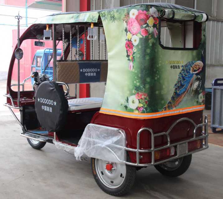 Electric Rickshaw Tricycle - AKA4: Reliable & Eco-Friendly Transport Solution