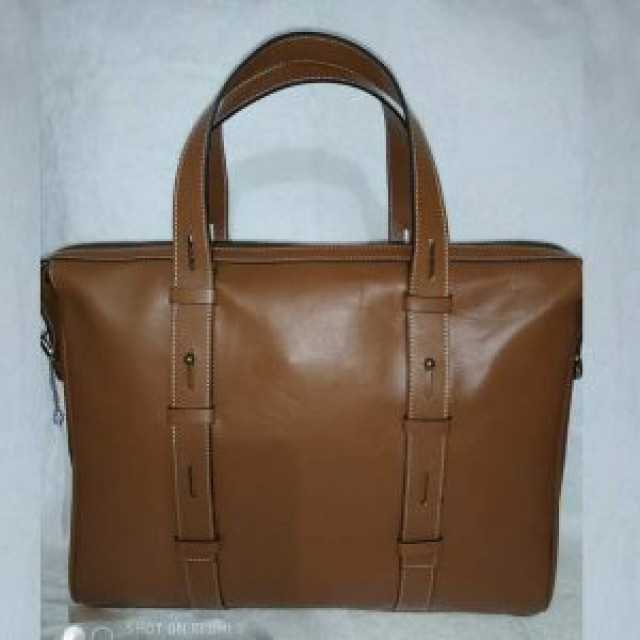 Pure Leather Smart Official Bag With Laptop Option