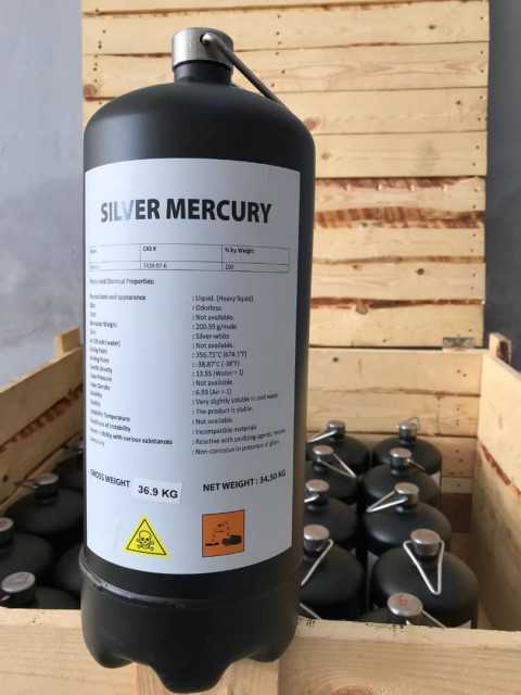 High-Purity Liquid Silver Mercury 99.999%