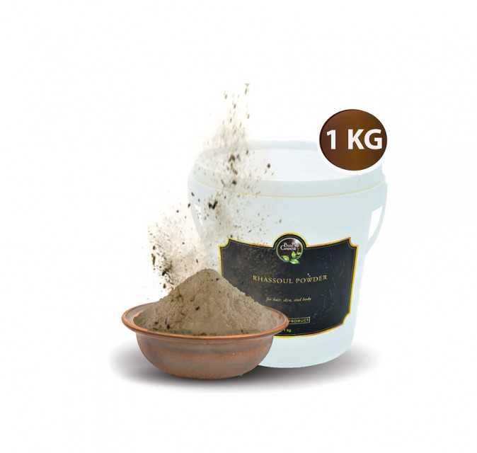 Natural Moroccan Ghassoul Powder for Healthy Skin and Hair