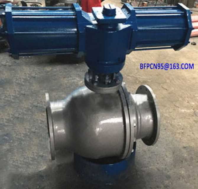 Ash discharge ball valve(Cinder ball valve)