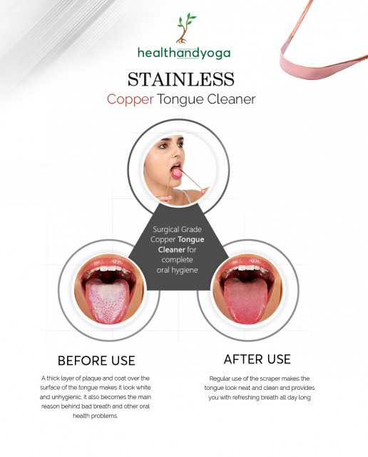 Tongue Cleaner - Copper - Superior Grade - Set of 12