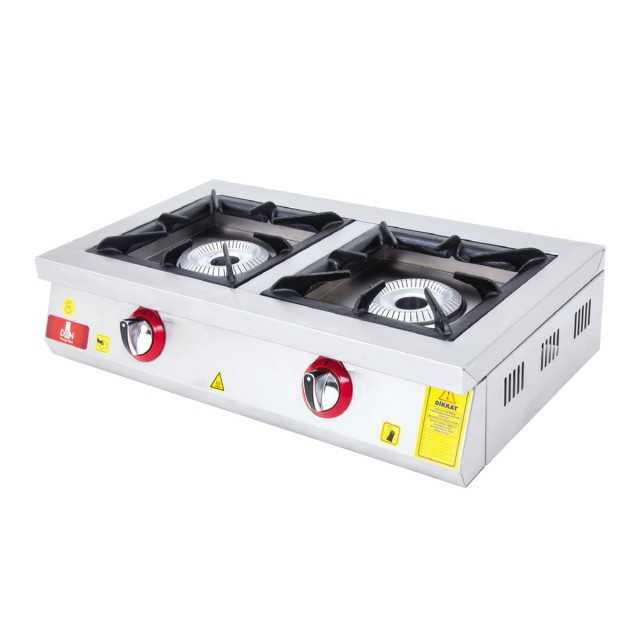 DRNLOS-2 Two-Burner Commercial Cooktop