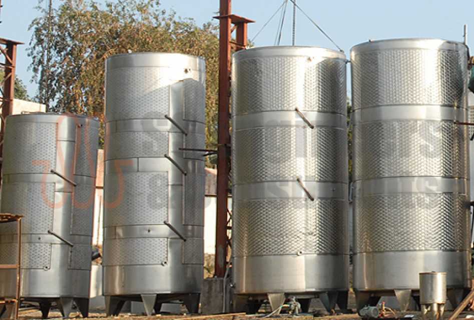 Efficient Horizontal Storage Tanks for Dairies and Food Processing