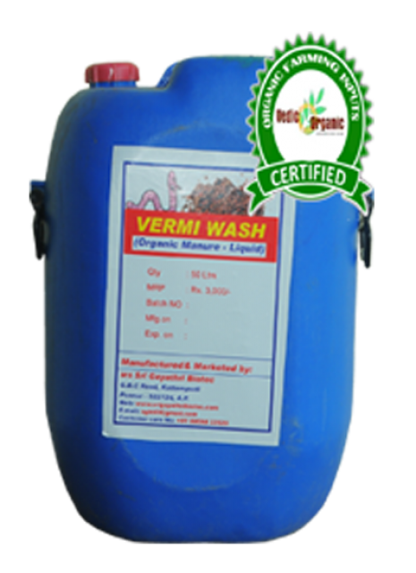 Vermiwash Liquid - Nutrient-Rich Foliar Spray