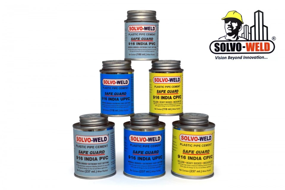 Strength Solvent Cement for CPVC and PVC Piping Systems