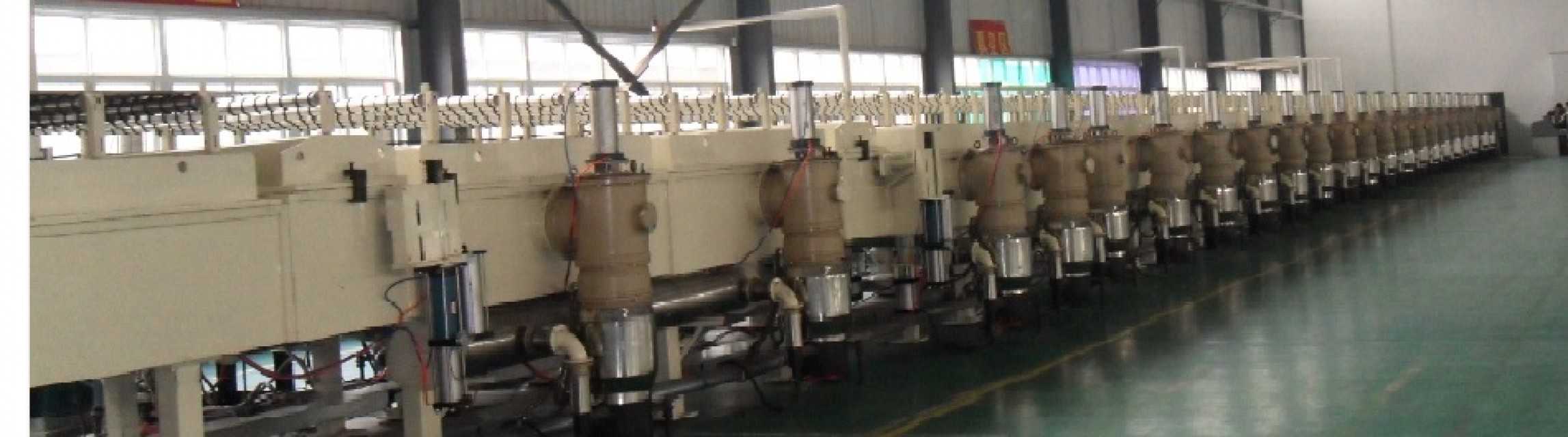 Continuous production line for VIP sealing