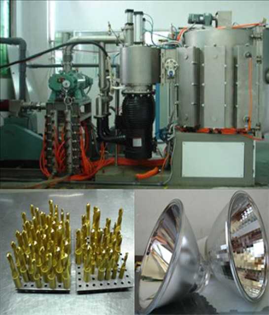 Application of Cathodic Arc PVD Coater