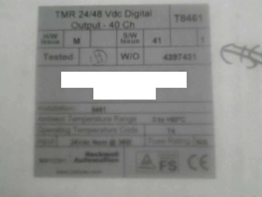 Reliable T8461 Digital Output Module for Field Device Interface