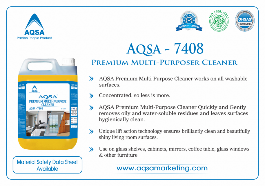 Premium Multi-Purpose Cleaner (AQSA – 7408)